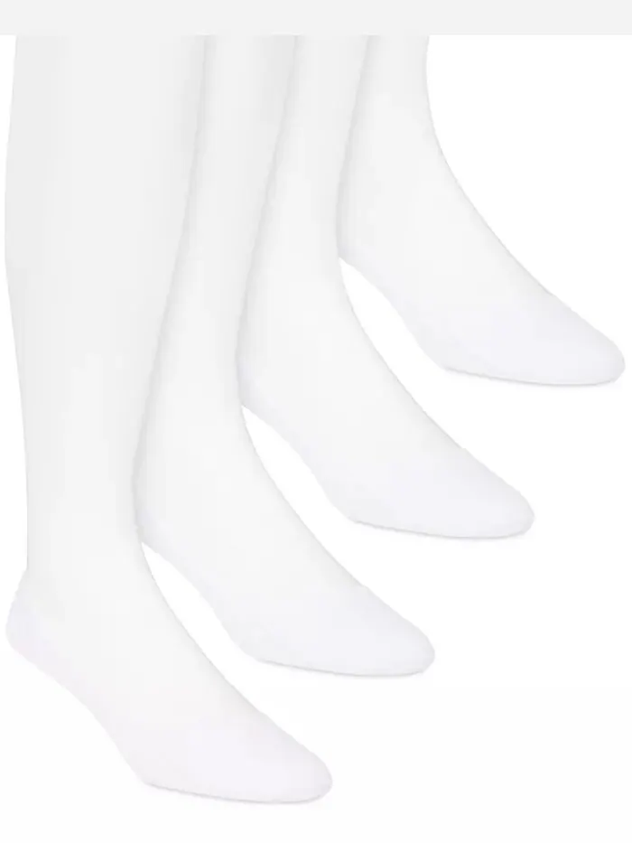 Мужские носки 4-Pk. Невидимые носки Calvin Klein — изображение 1 из 1, белый