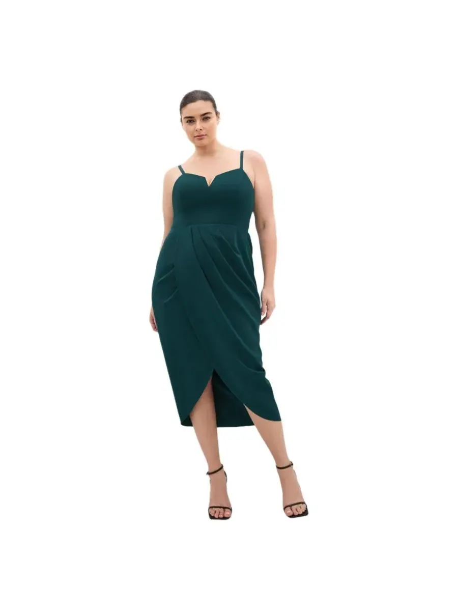 Женское платье Sassy Flex Fit Tulip V CITY CHIC