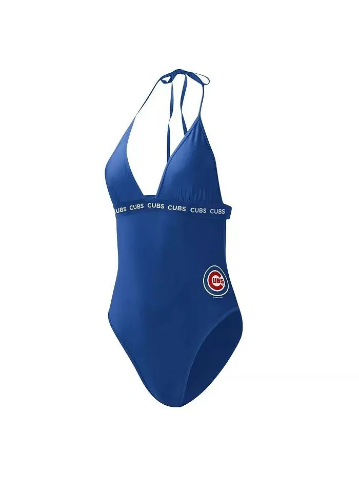 Женский цельный купальник Royal Chicago Cubs в полный рост G-Iii 4Her By Carl Banks — изображение 2 из 3, королевский