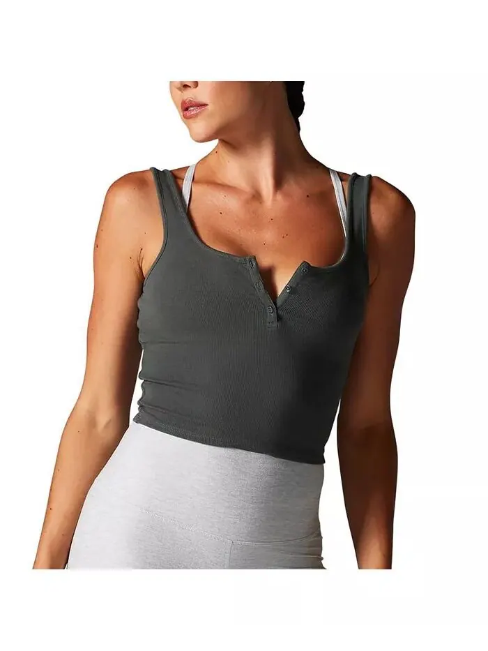 Женская облегающая майка Henley Tavi — изображение 1 из 4