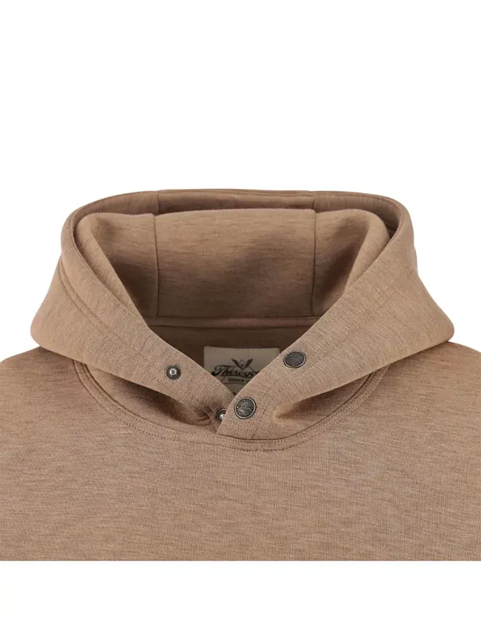 Мужская водоотталкивающая худи на молнии Performance Pullover Hoodie Thorogood — изображение 4 из 6, коричневый/бежевый
