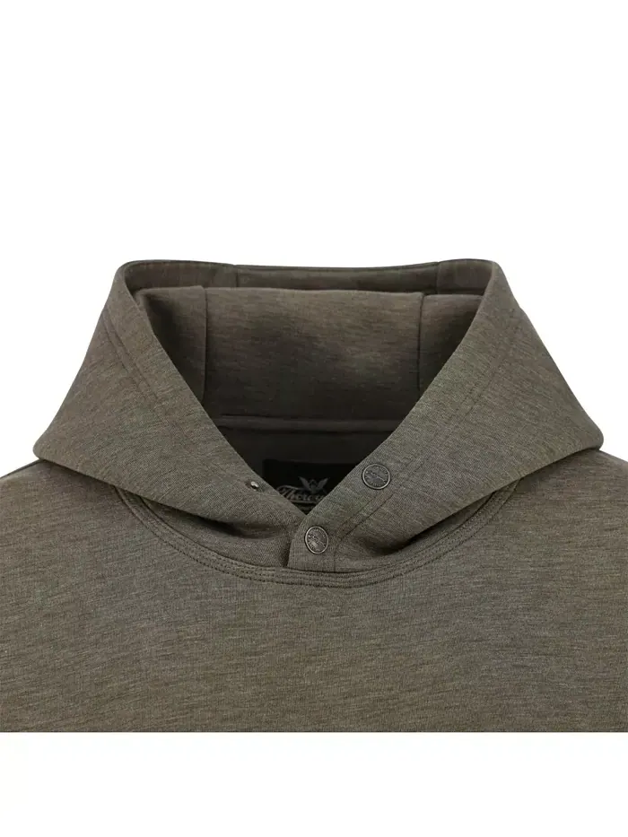 Мужская водоотталкивающая худи на молнии Performance Pullover Hoodie Thorogood — изображение 4 из 6, серый