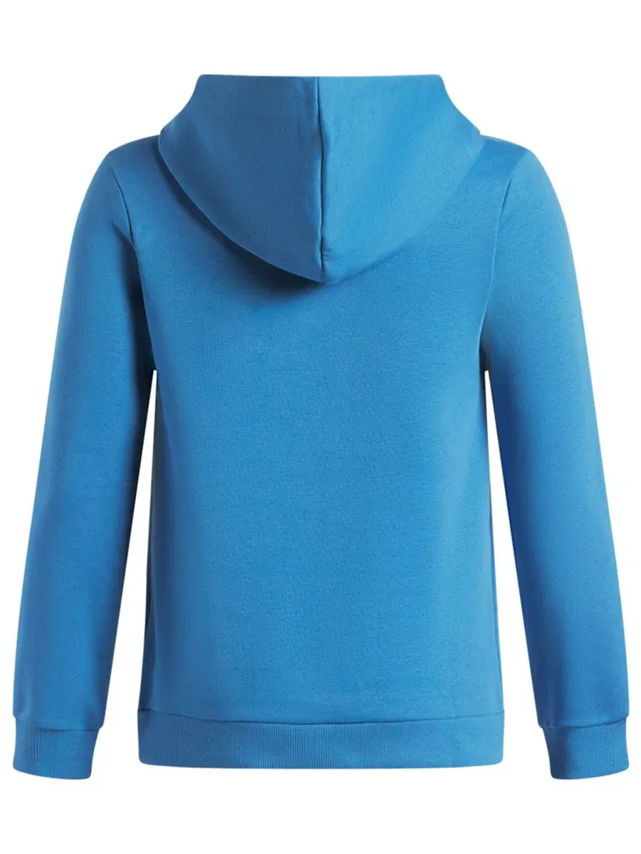 Худи из флиса с длинным рукавом Rival Fleece Under Armour — изображение 2 из 3, синий