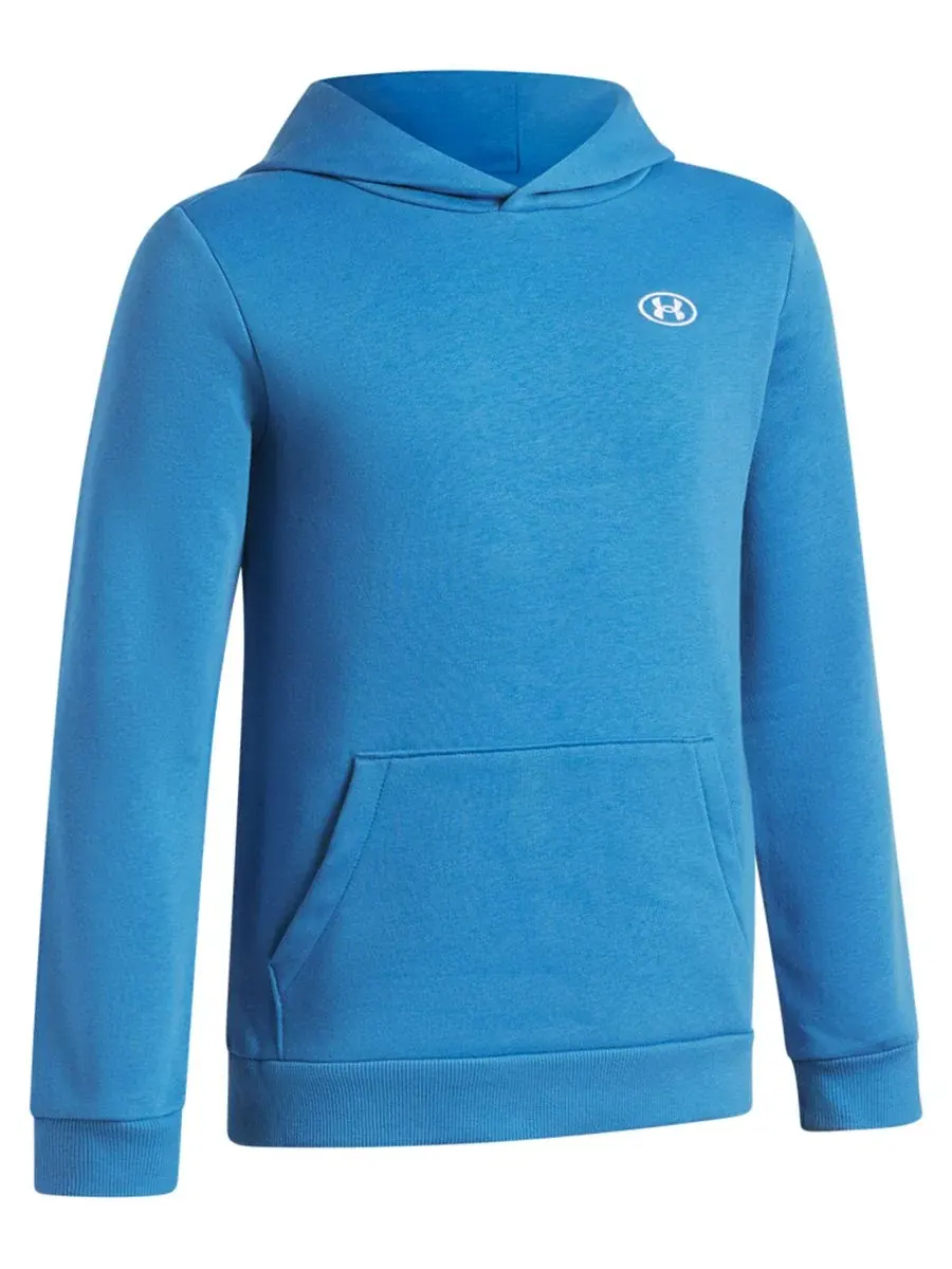 Худи из флиса с длинным рукавом Rival Fleece Under Armour — изображение 3 из 3, синий