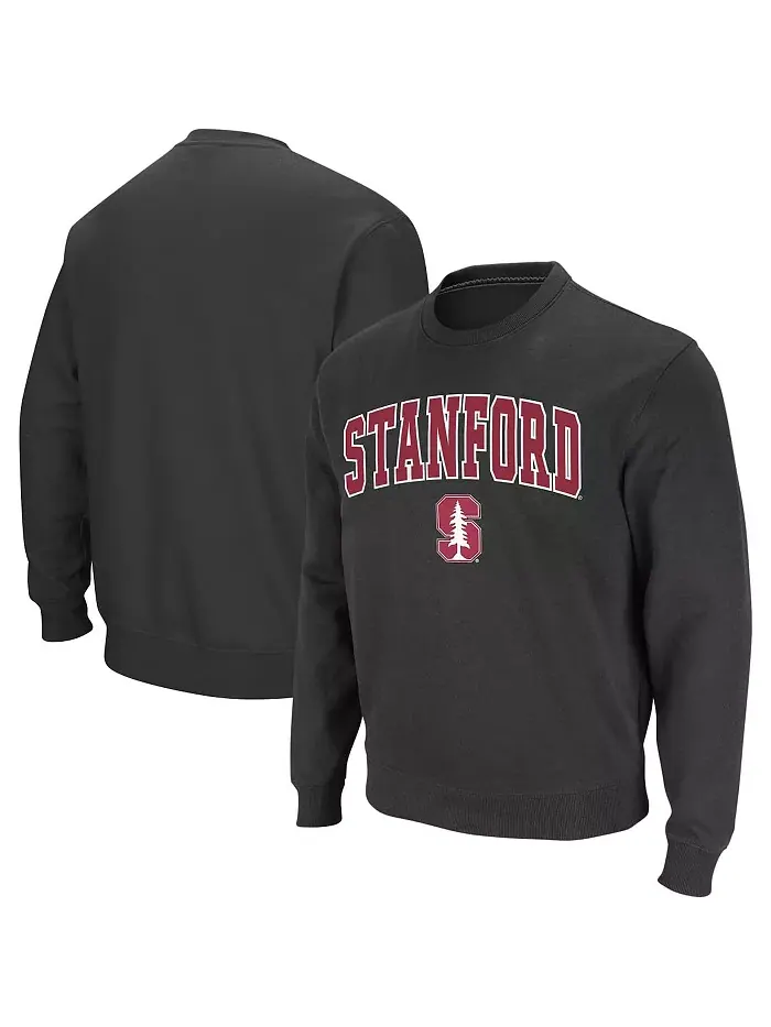 Мужской свитшот с аркой и логотипом Stanford Cardinal Colosseum — изображение 1 из 7, темно-серый