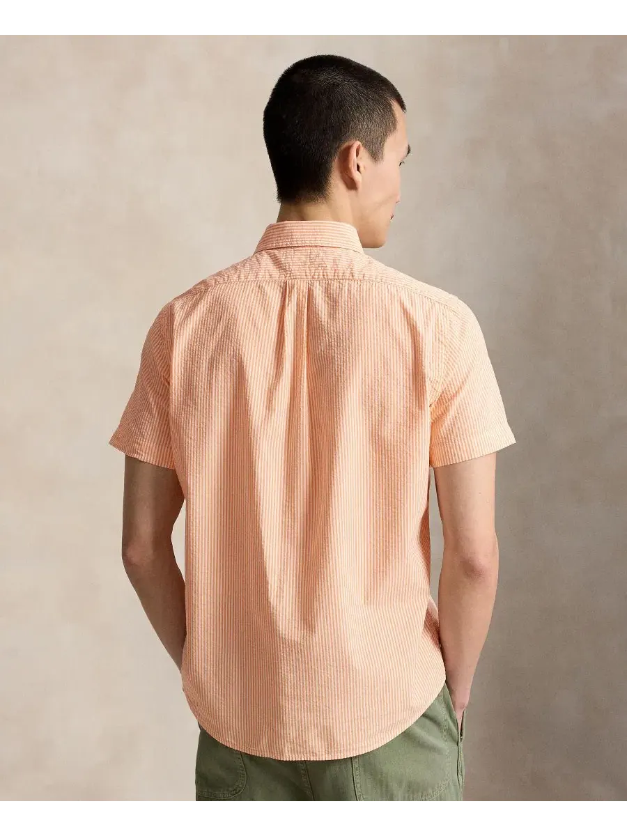 Рубашка с коротким рукавом, классический крой, модель RL Prepster Polo Ralph Lauren — изображение 2 из 9, классический/белый