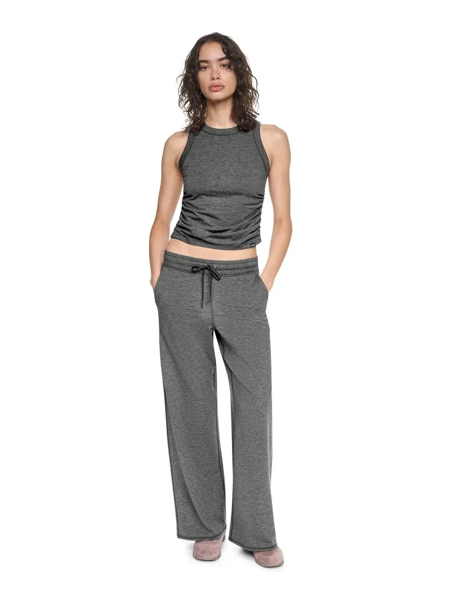Женский топ DKNY Sport с круглым вырезом — изображение 2 из 5, черный