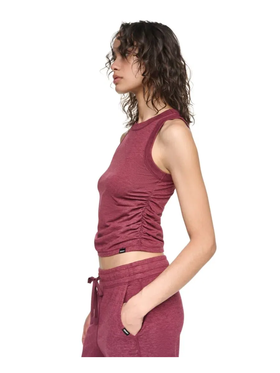 Топ с круглым вырезом Spacedye DKNY Sport, Claret Spacedye — изображение 3 из 5