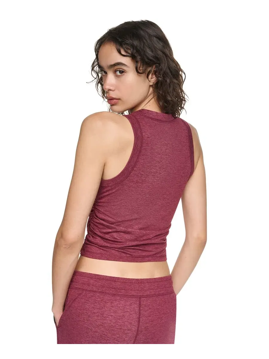 Топ с круглым вырезом Spacedye DKNY Sport, Claret Spacedye — изображение 5 из 5