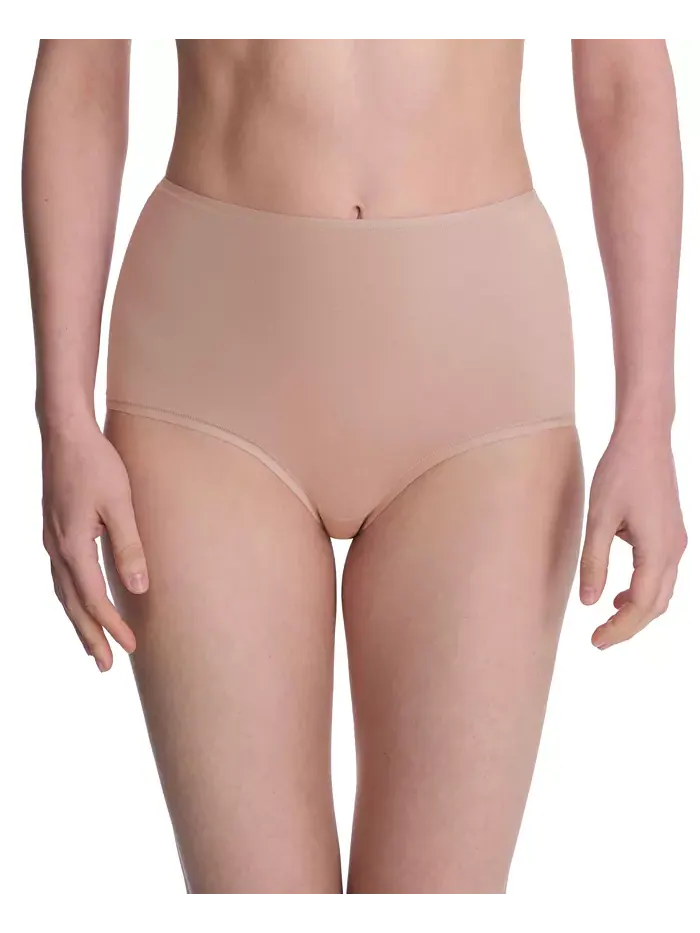 Женские трусики-слипы Bliss Bare Cotton с высокой талией 778346 Natori — изображение 1 из 5, кофе