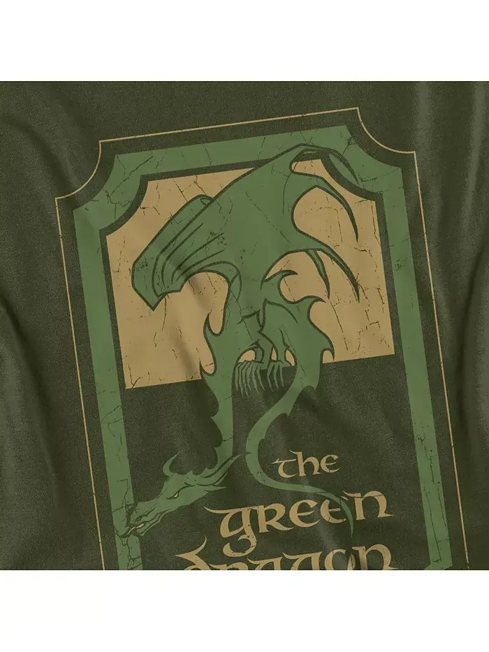 Футболка Big & Tall The Green Dragon Tavern Lord Of The Rings — изображение 2 из 3, зеленый