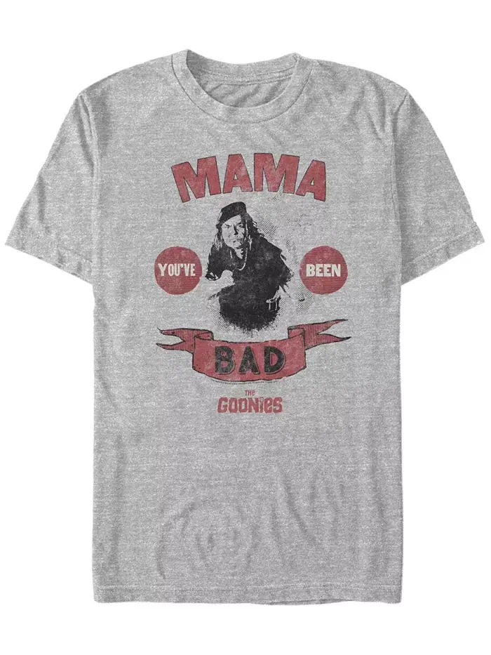 Мужская футболка с коротким рукавом The Goonies 1985 Mama Bad Fifth Sun — изображение 1 из 1, приглушенный