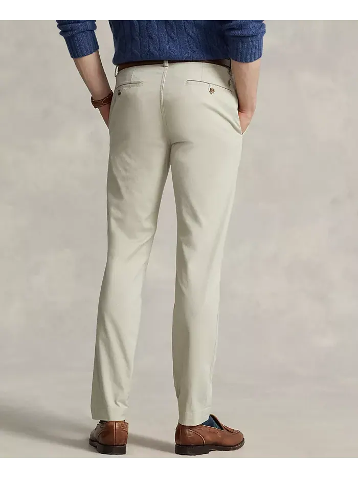 Мужские узкие эластичные брюки чинос Polo Ralph Lauren — изображение 2 из 6, серый