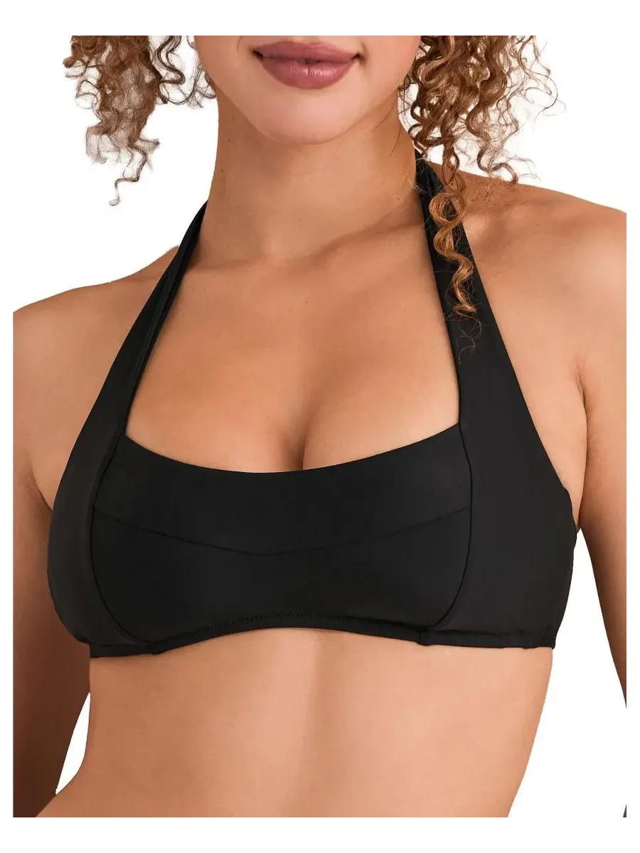 Верхняя часть купальника Perry Swimwear для женщин Adore Me — изображение 1 из 4, черный