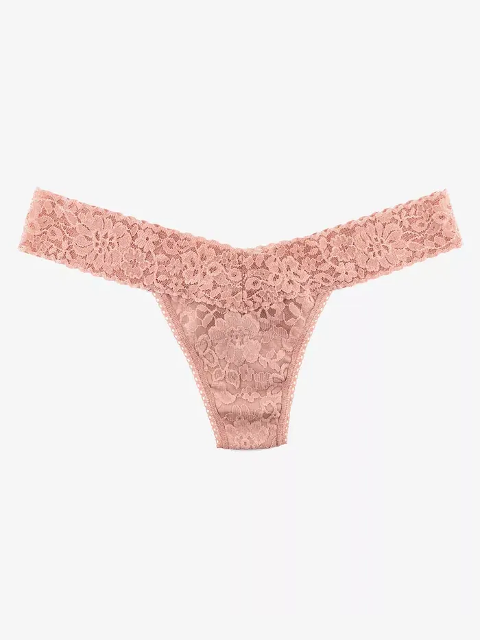 Женские повседневные кружевные стринги с низкой посадкой 771001 Hanky Panky