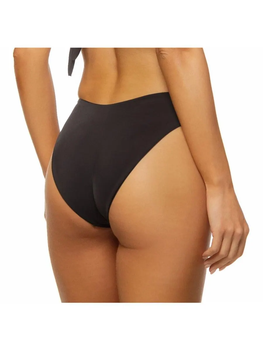 Классические плавки бикини с V-образным вырезом спереди для женщин Guria Beachwear — изображение 2 из 3, черный