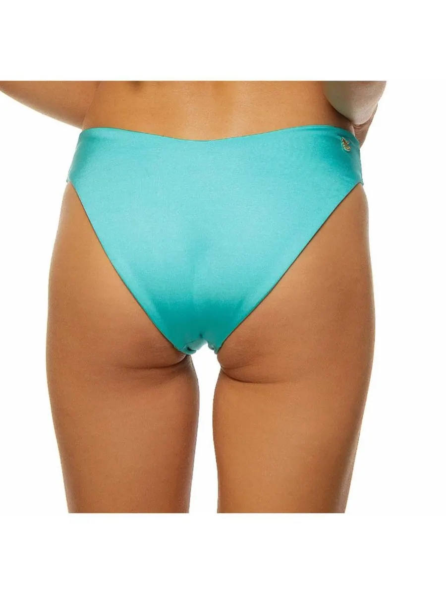 Классические плавки бикини с V-образным вырезом спереди для женщин Guria Beachwear — изображение 3 из 3, бирюзовый