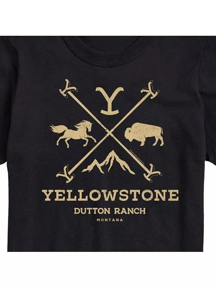 Мужская футболка с коротким рукавом Hybrid Apparel Yellowstone AIRWAVES — изображение 3 из 8, черный