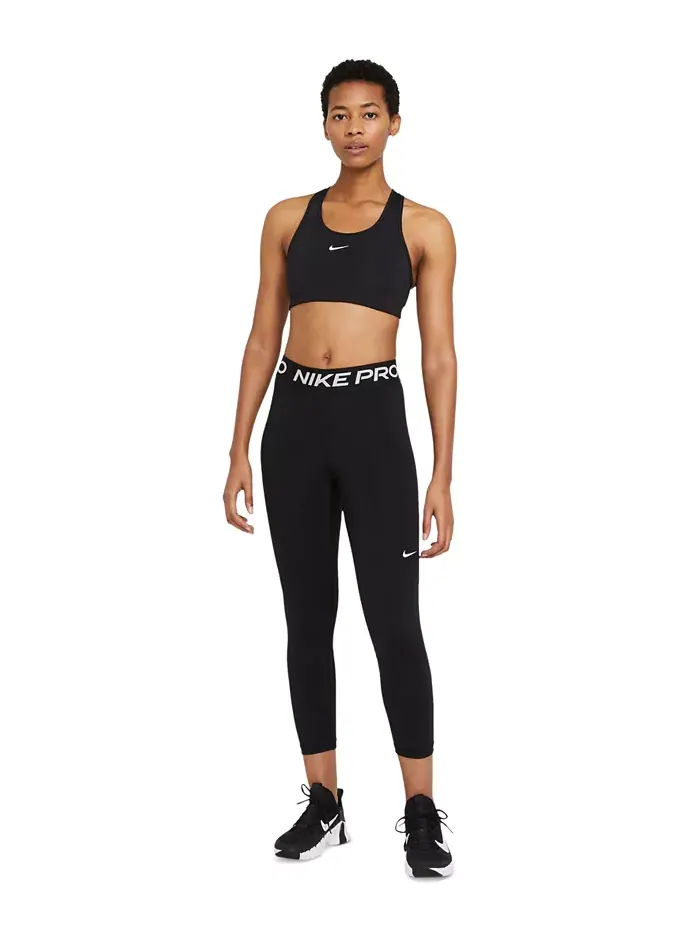 Женские брюки Pro 365 & Dri-Fit Nike — изображение 3 из 4, черный/серый