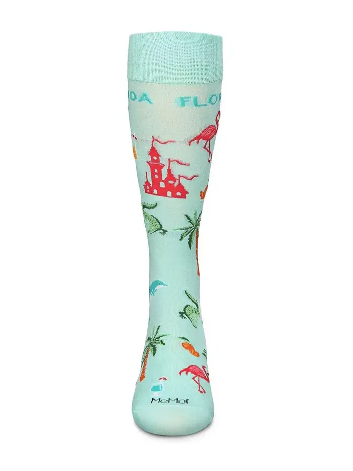 Мужские носки Destination Rayon из бамбука с оригинальным рисунком MeMoi — изображение 3 из 3