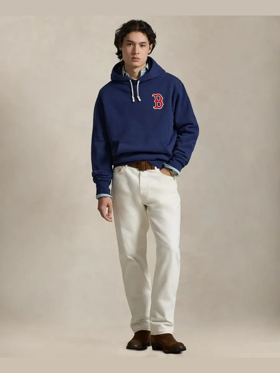 Мужская толстовка с длинными рукавами Polo Ralph Lauren, темно-cobalt — изображение 2 из 5, кобальт