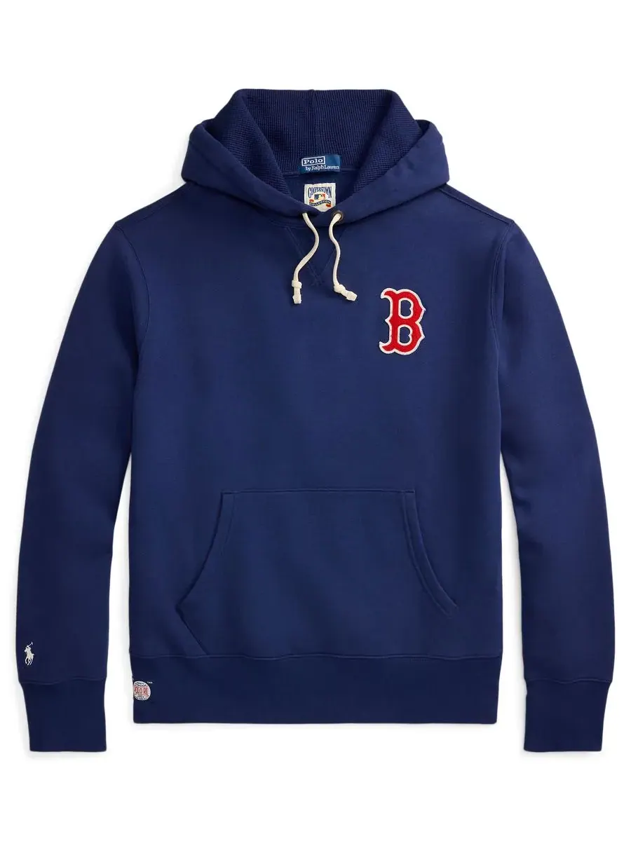 Мужская толстовка с длинными рукавами Polo Ralph Lauren, темно-cobalt — изображение 5 из 5, кобальт