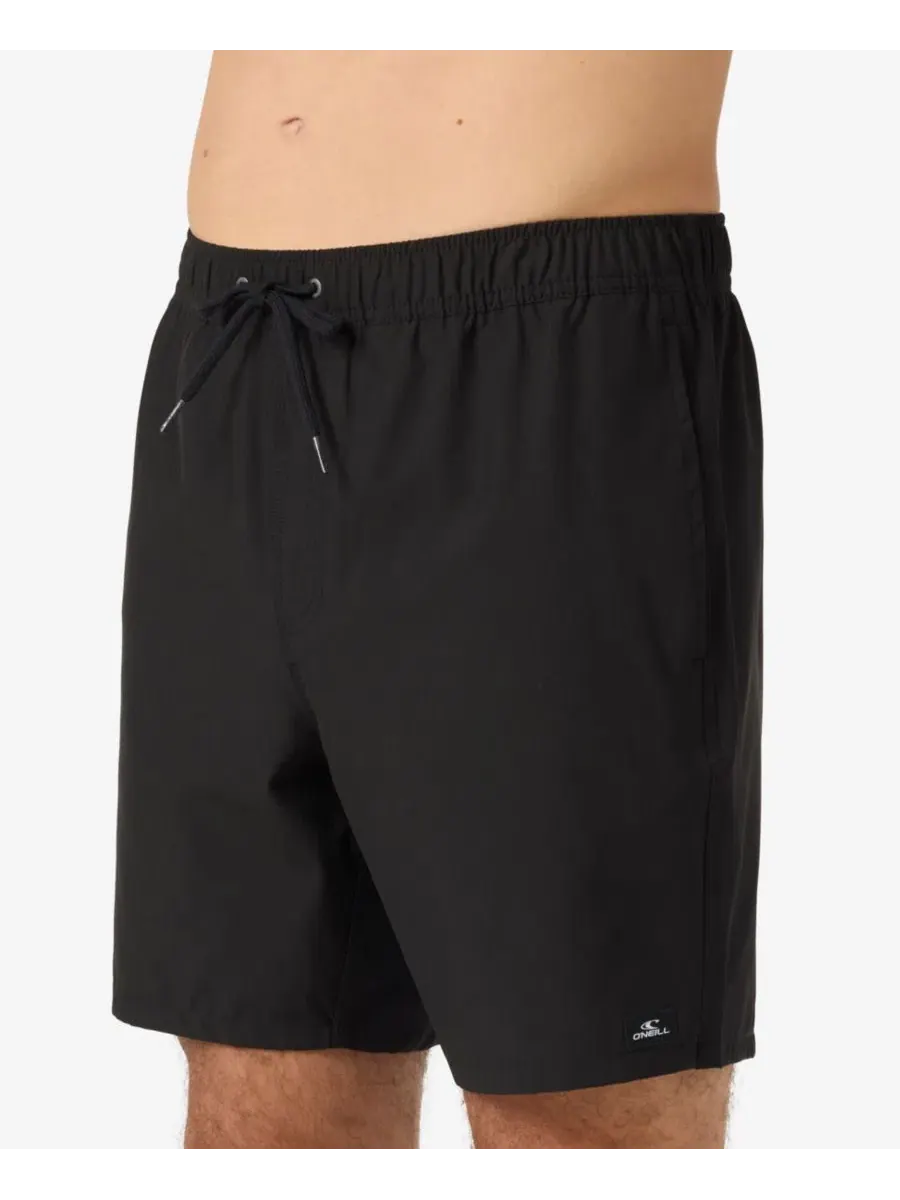 Мужские плавки Lennox Hermosa Solid Volley O'Neill — изображение 2 из 3, черный