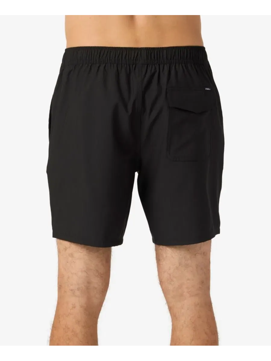 Мужские плавки Lennox Hermosa Solid Volley O'Neill — изображение 3 из 3, черный