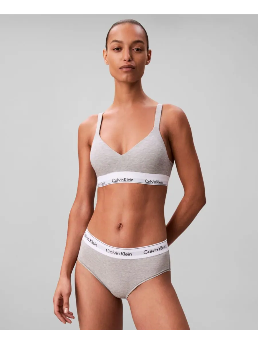 Женский бюстгальтер-топ с полной поддержкой и эффектом подтяжки Calvin Klein — изображение 3 из 6, ландыш