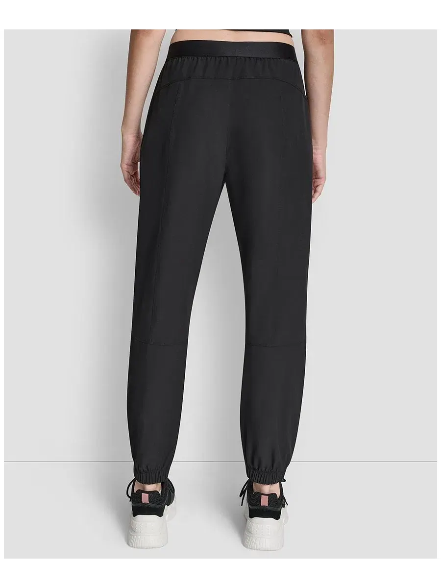 Женские спортивные брюки с высокой посадкой Dkny Sport — изображение 4 из 4, черный