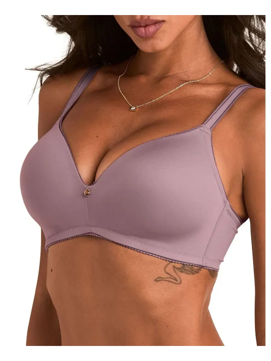 Женский бюстгальтер Jeanette Push Up Demi Bra Adore Me — изображение 1 из 3, темный фиолетовый