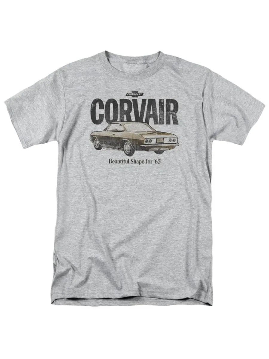 Футболка Chevrolet Retro Corvair с принтом Logovision — изображение 1 из 3, приглушенный