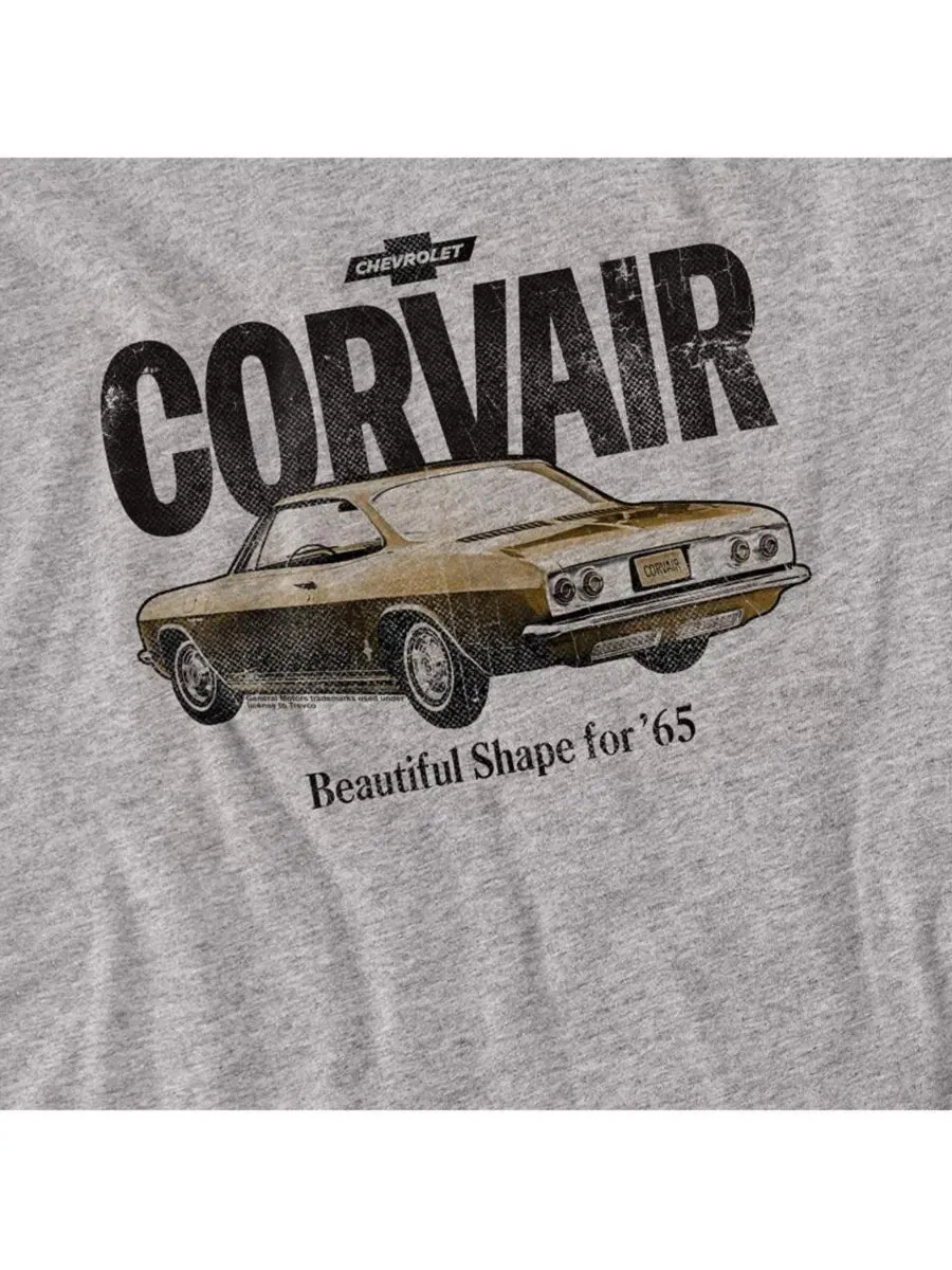 Футболка Chevrolet Retro Corvair с принтом Logovision — изображение 3 из 3, приглушенный