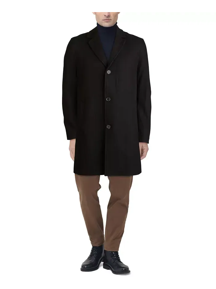 Мужское пальто классического кроя Melton Cole Haan