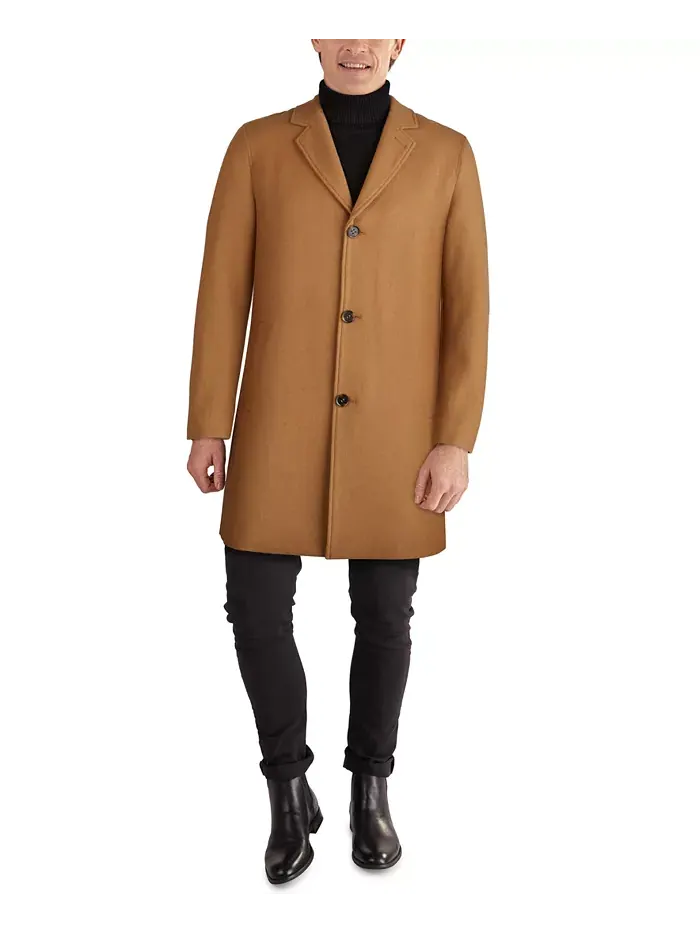 Мужское пальто классического кроя Melton Cole Haan
