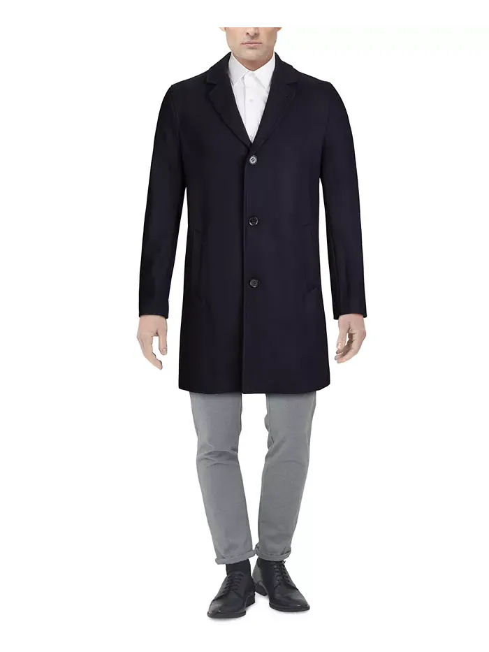 Мужское пальто классического кроя Melton Cole Haan