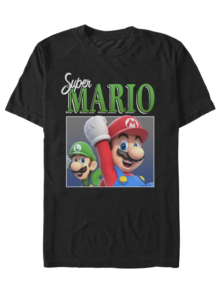 Футболка с принтом Mario Fist Up Fifth Sun — изображение 1 из 3, черный