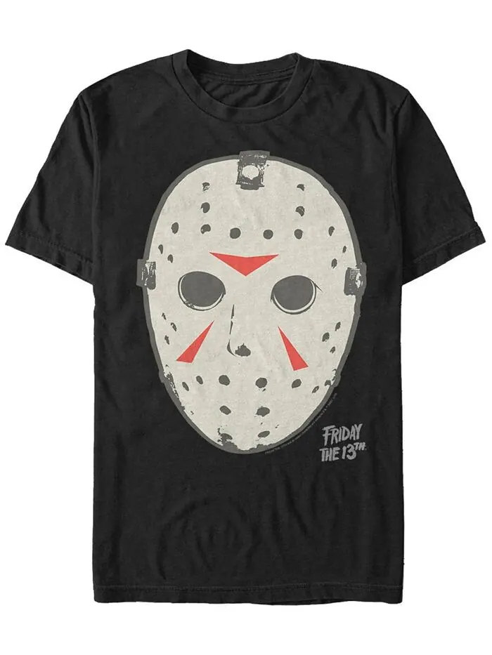 Мужская футболка с короткими рукавами Friday the 13 Friday Mask Fifth Sun — изображение 1 из 1, черный