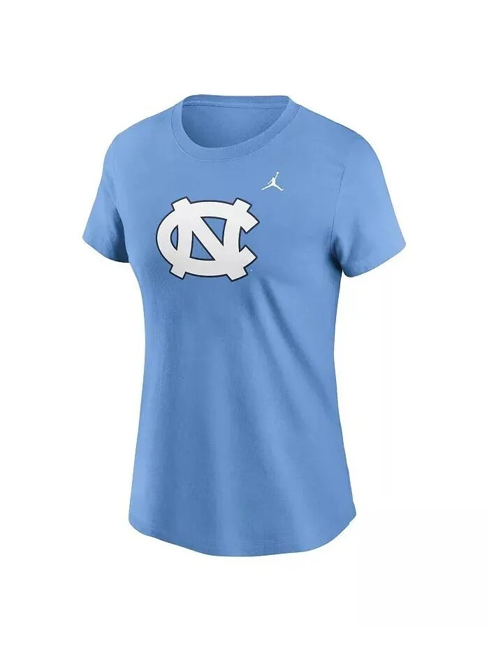 Женская футболка Carolina Blue North Carolina Tar Heels Primetime Evergreen с логотипом Jordan — изображение 2 из 3