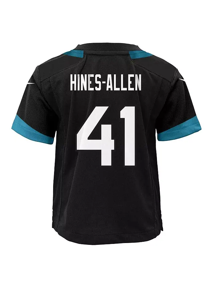 Детская игровая футболка Jacksonville Jaguars альтернативного дизайна Josh Hines-Allen — изображение 3 из 3, черный