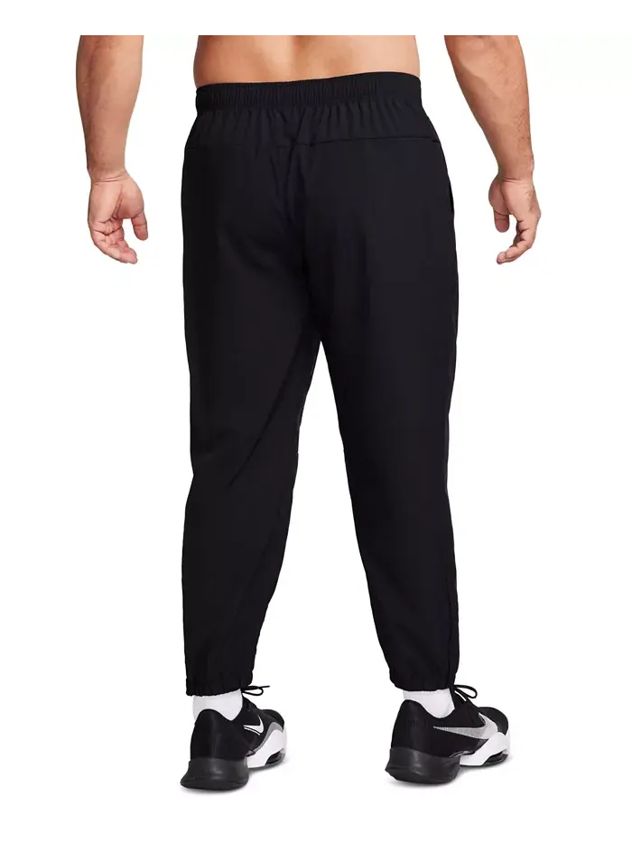 Мужские тренировочные брюки Form Dri-FIT стандартной посадки с сужением к низу Nike — изображение 2 из 6, черный/черный