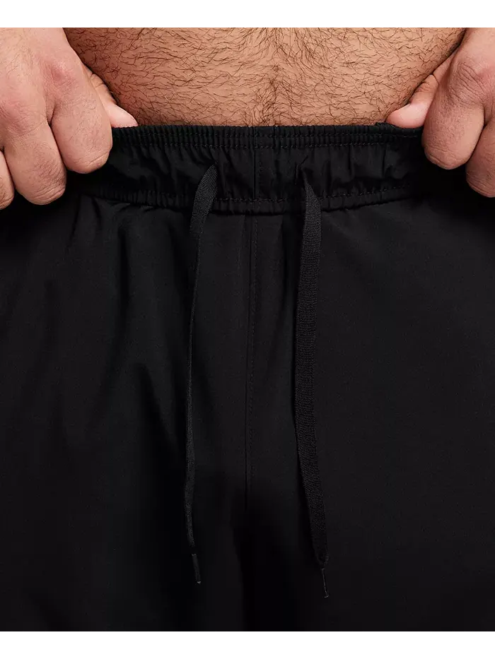 Мужские тренировочные брюки Form Dri-FIT стандартной посадки с сужением к низу Nike — изображение 5 из 6, черный/черный