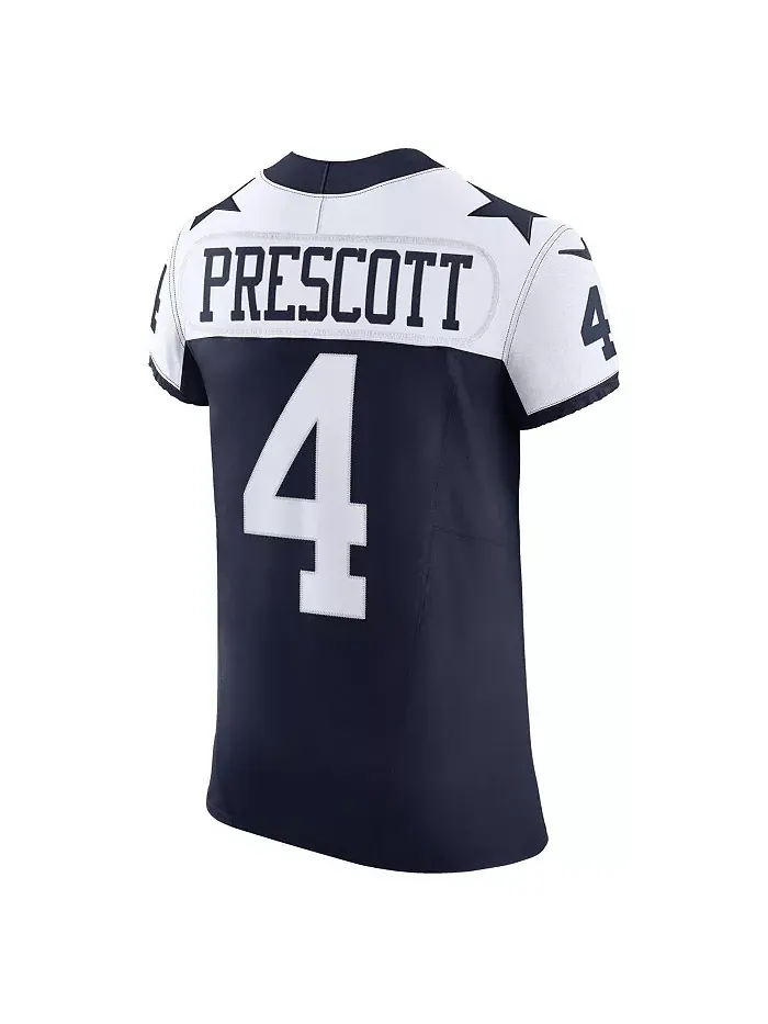 Мужская альтернативная элитная джерси Dallas Cowboys Vapor F.U.S.E. Дака Прескотта Nike — изображение 2 из 3