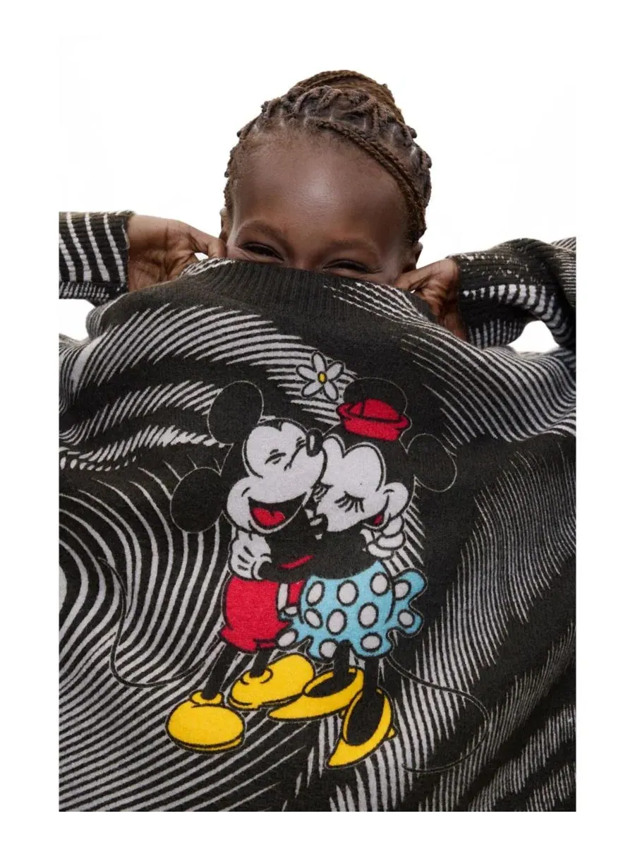 Свитер с принтом Disney Desigual — изображение 4 из 4, черный