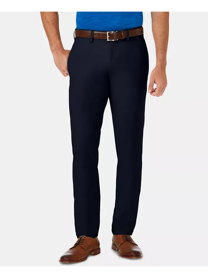 Мужские брюки Cool 18 Pro Slim-Fit с 4-сторонней растяжимостью, отводом влаги и эффектом "не — изображение 1 из 3