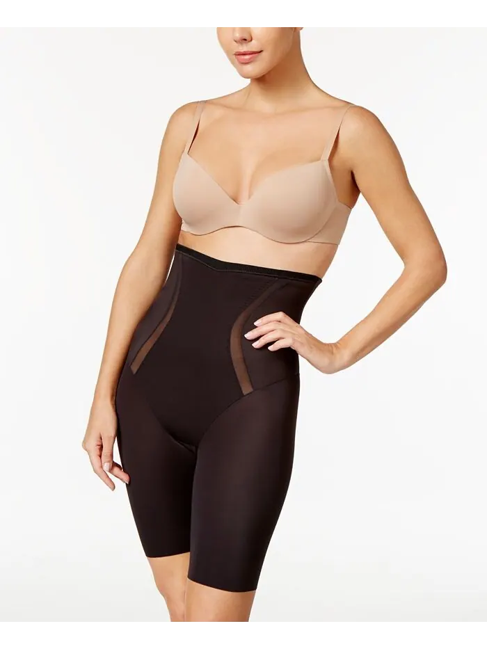 Женские твердые основы с высокой талией для похудения бедра DM5001 Maidenform — изображение 1 из 5, черный