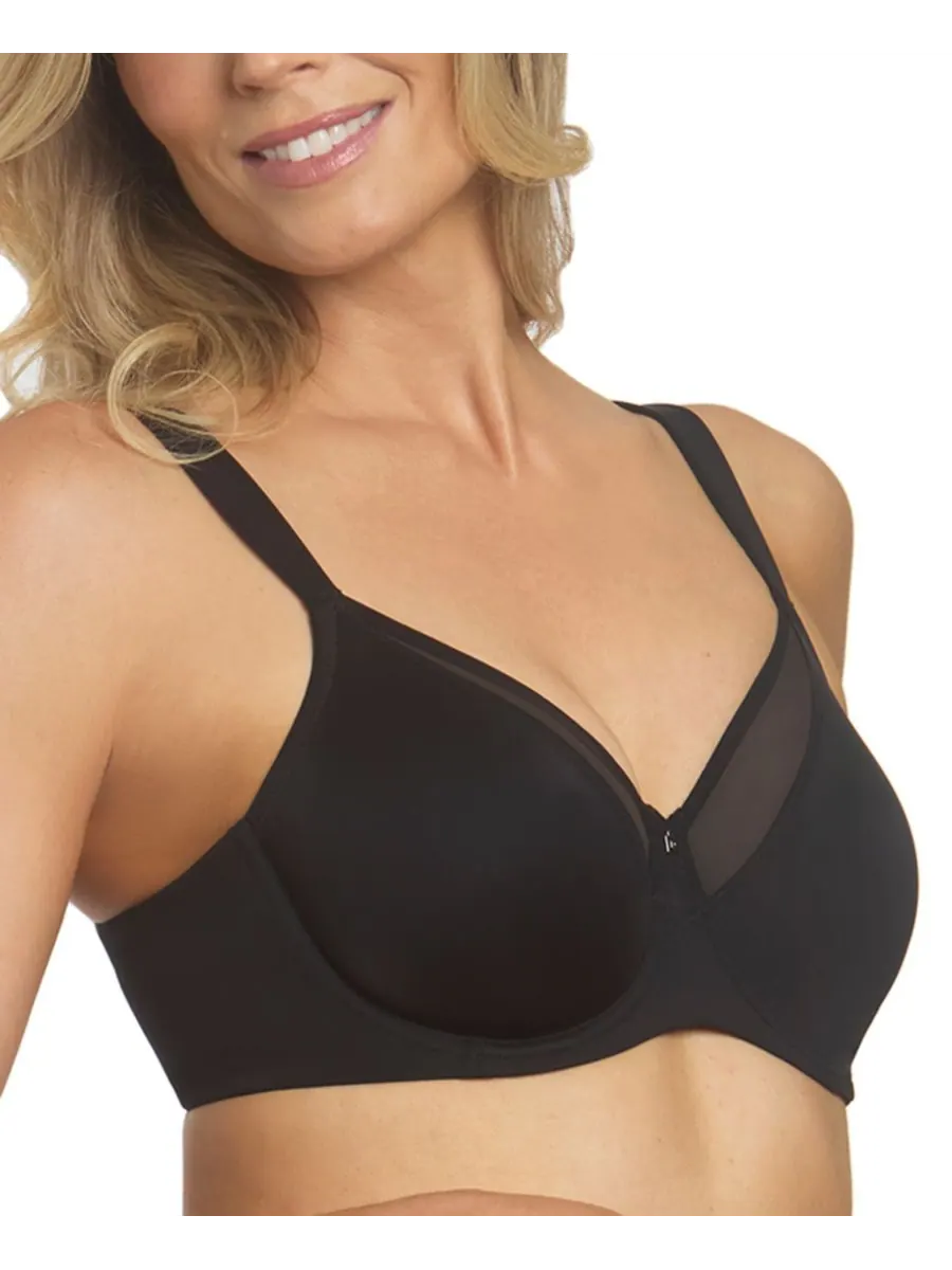 Женский бюстгальтер-минимизатор Mallory Smoothing Comfort на косточках Dominique — изображение 2 из 6, черный