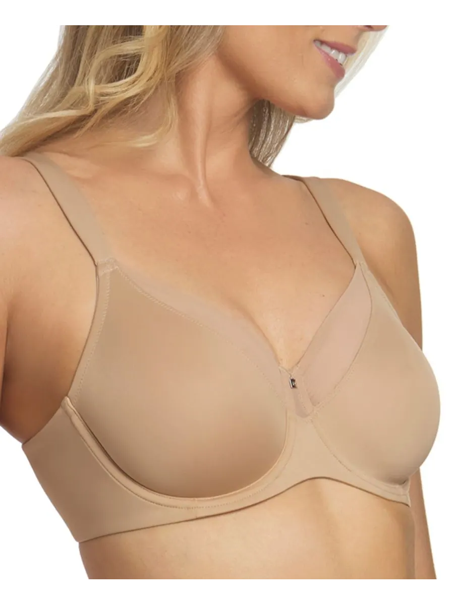 Женский бюстгальтер-минимизатор Mallory Smoothing Comfort на косточках Dominique — изображение 2 из 6, коричневый