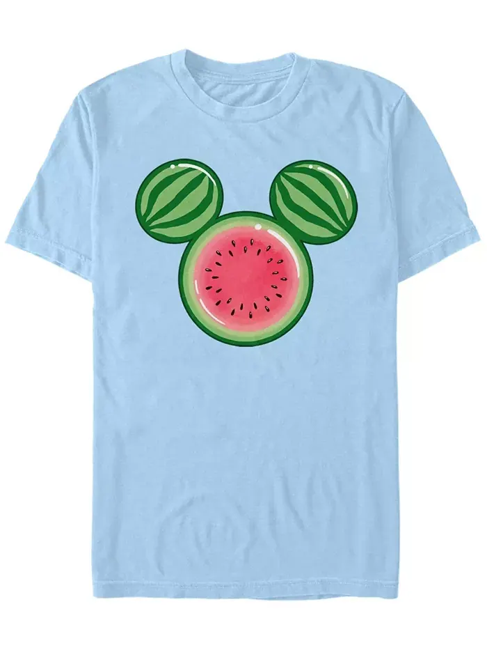 Мужская футболка с коротким рукавом "Watermelon Ears" Fifth Sun — изображение 1 из 1, светлый синий