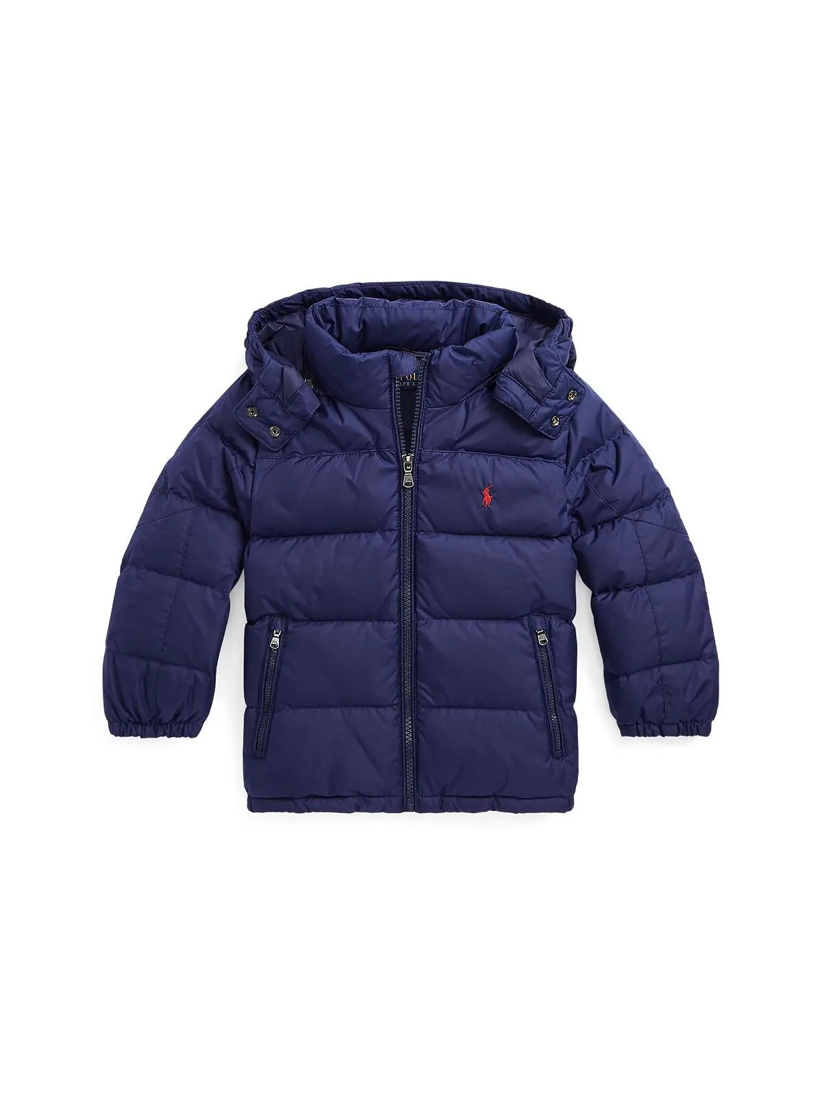 Футболка из хлопкового джерси для малышей и маленьких мальчиков Polo Ralph Lauren — изображение 1 из 4, темно-синий